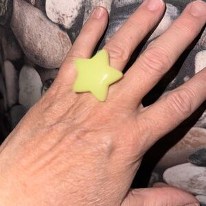 Glow in the dark Star Ring